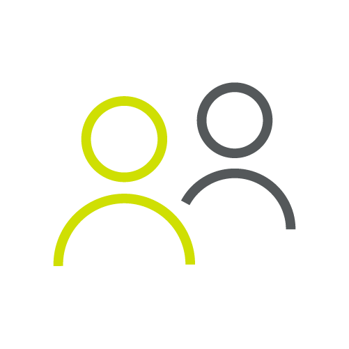 connecting customer choice icon