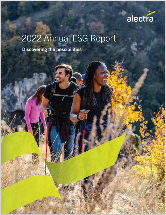 2022 Annual ESG Report Cover