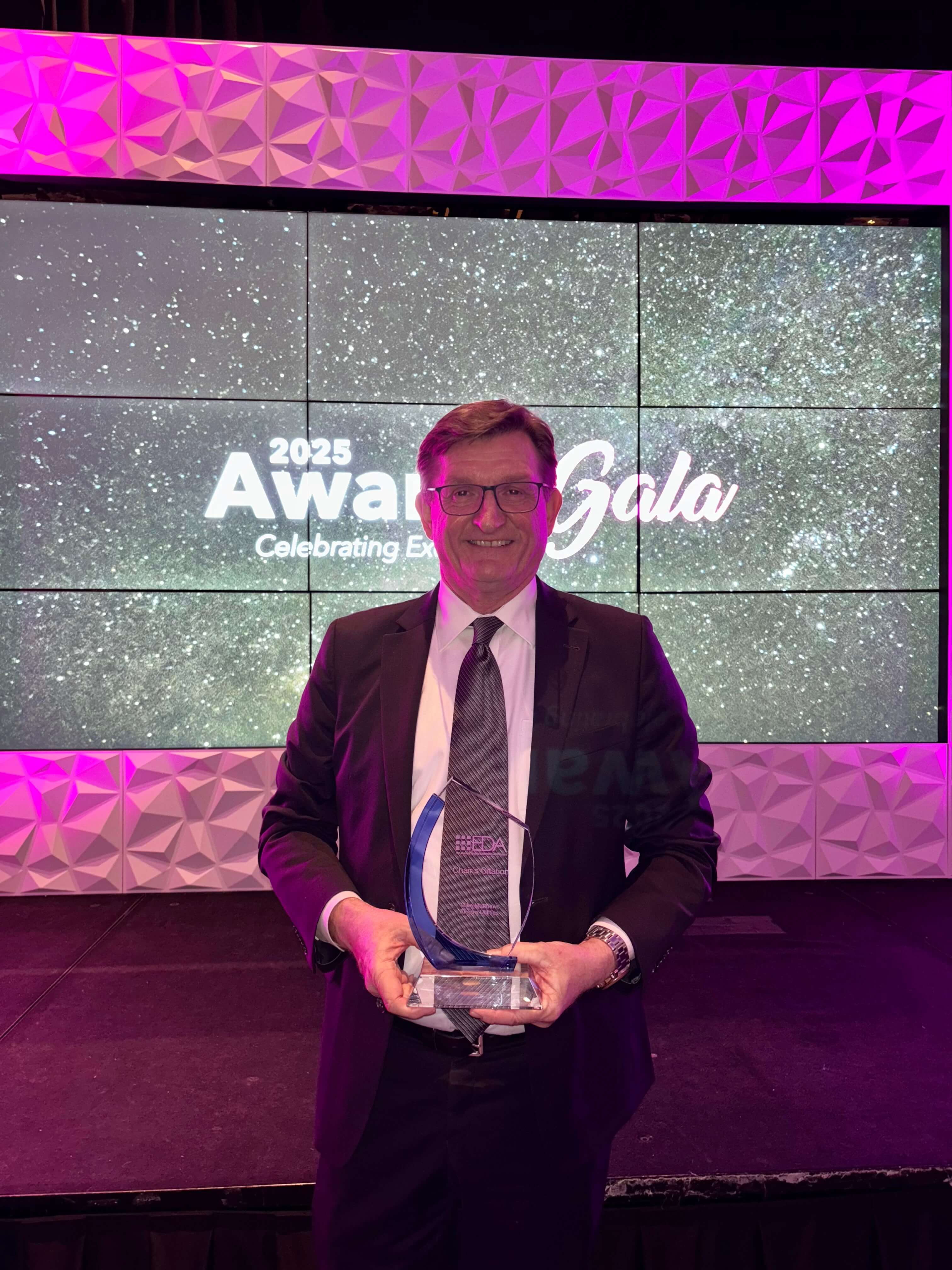 Mike Matthews received Chair's Citation Award